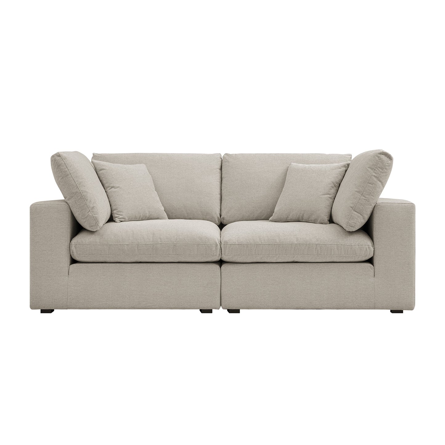 Lavi 2-Seater Arm Modular Sofa W 193 x D 100 x H 88 cm - (OT)