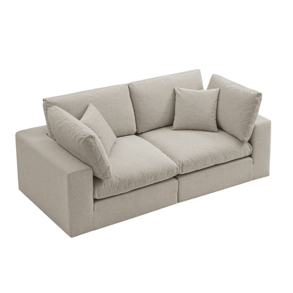 Lavi 2-Seater Arm Modular Sofa W 193 x D 100 x H 88 cm - (OT)