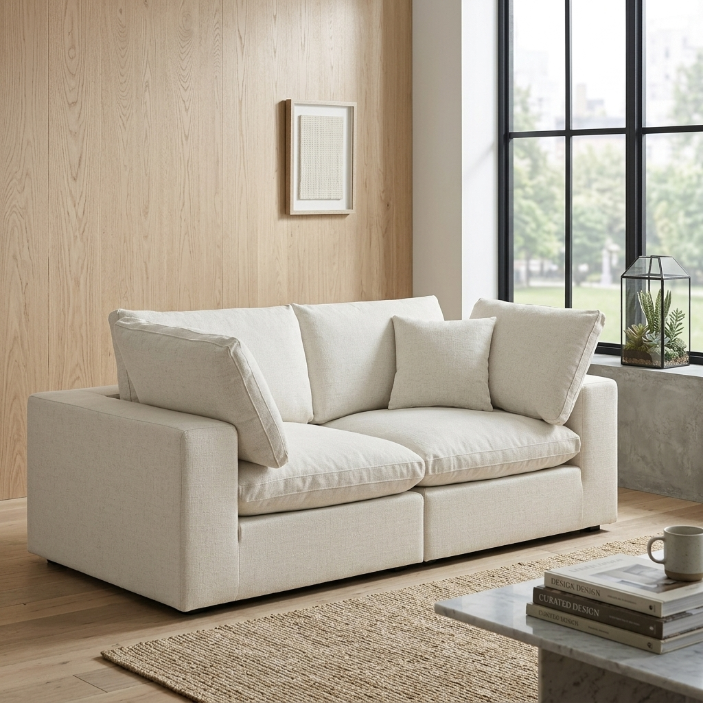 Lavi 2-Seater Arm Modular Sofa W 193 x D 100 x H 88 cm - (OT)