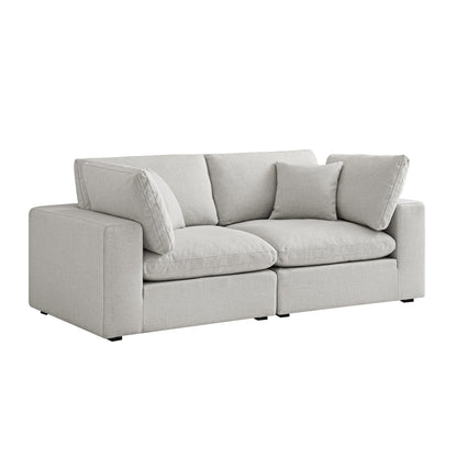 Lavi 2-Seater Arm Modular Sofa W 193 x D 100 x H 88 cm - (OT)