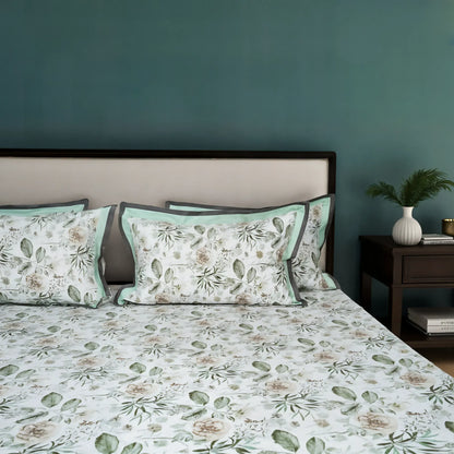 Lavish Nature Lash 100% Cotton King-Size Bedsheet + 2 Pillow Covers