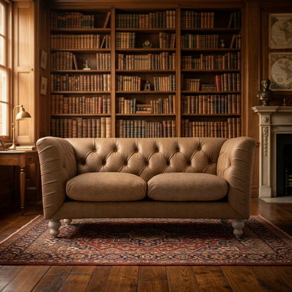 Lena 2-Seater Upholstered Sofa W 154 x D 86 x H 81 cm - (OT)