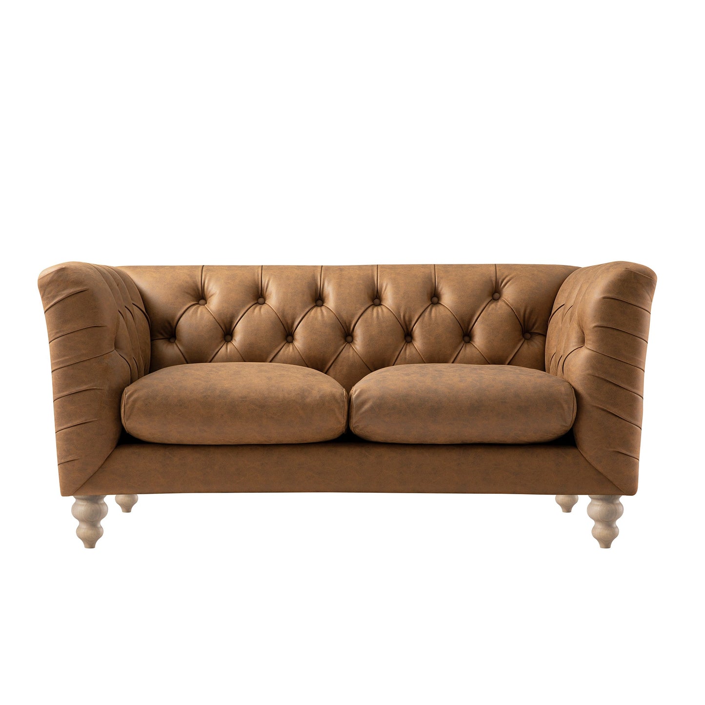 Lena 2-Seater Upholstered Sofa W 154 x D 86 x H 81 cm - (OT)