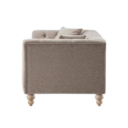 Lena 2-Seater Upholstered Sofa W 154 x D 86 x H 81 cm - (OT)