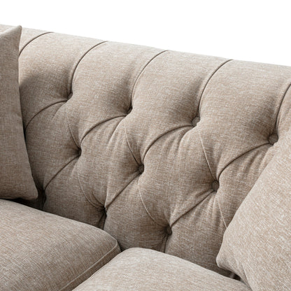 Lena 2-Seater Upholstered Sofa W 154 x D 86 x H 81 cm - (OT)