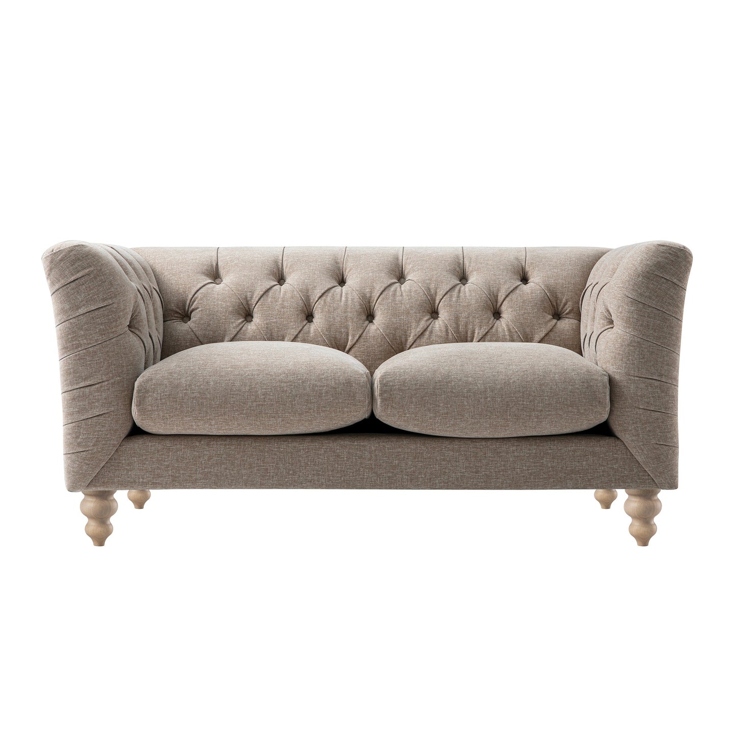 Lena 2-Seater Upholstered Sofa W 154 x D 86 x H 81 cm - (OT)