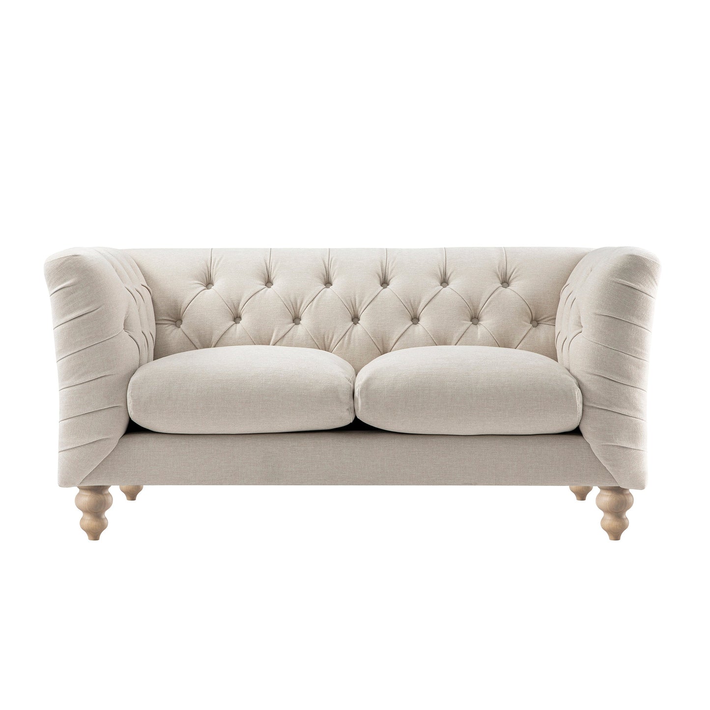 Lena 2-Seater Upholstered Sofa W 154 x D 86 x H 81 cm - (OT)