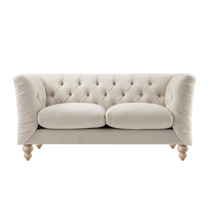 Lena 2-Seater Upholstered Sofa W 154 x D 86 x H 81 cm - (OT)