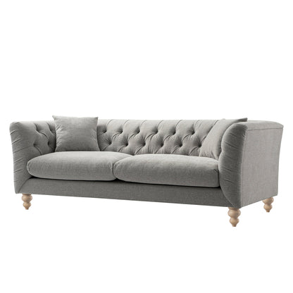 Lena 3-Seater Upholstered Sofa W 208 x D 86 x H 81 cm - (OT)
