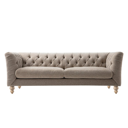 Lena 3-Seater Upholstered Sofa W 208 x D 86 x H 81 cm - (OT)