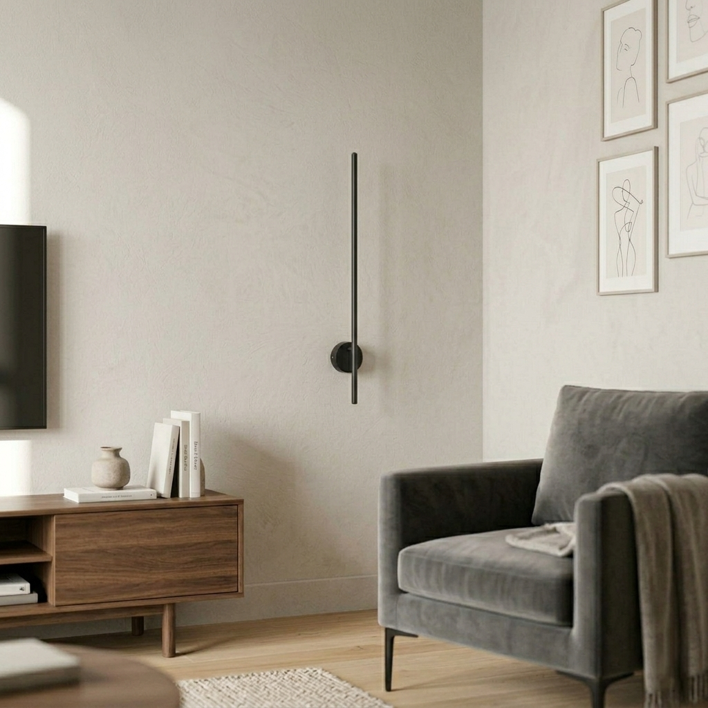 Linear Minimalist Wand Sconce Wall Light - 3.1in * 23.6in (J)