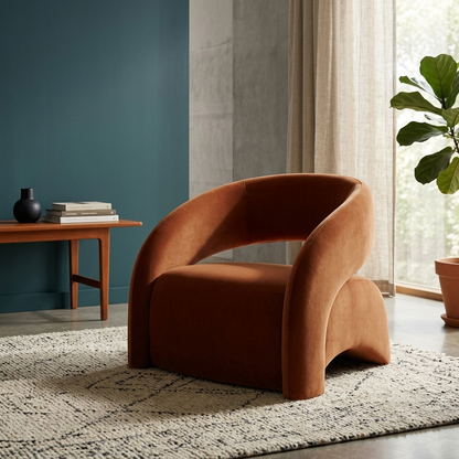 Loop Sculptural Accent Chair - (NO)