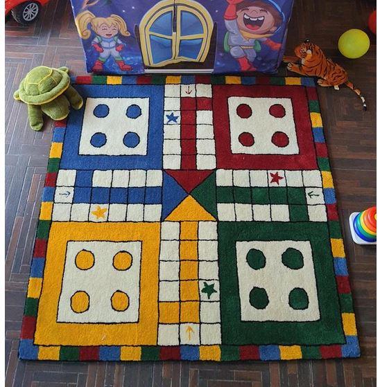 Ludo Rug (Green) - BR Urban Nivasa