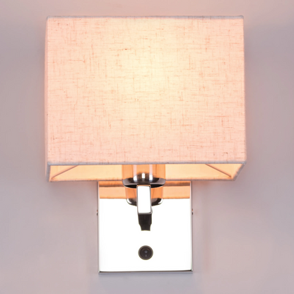 Lumiere Moderne Fabric Sconce Wall Light - 8in * 10in (J)