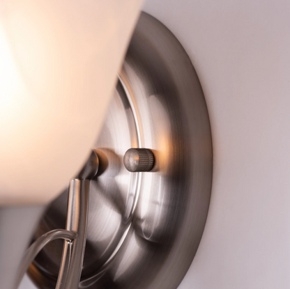 Luminae Alabaster Twin Sconce Wall Light - 16in * 7in (J)