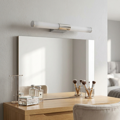 Lumino Gloss Cylinder Vanity Wall Light - 2.1in * 17in (J)