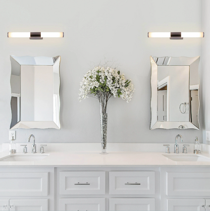 Lumino Gloss Cylinder Vanity Wall Light - 2.1in * 17in (J)