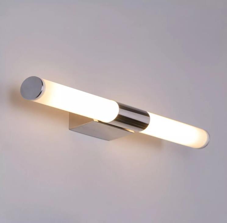 Lumino Gloss Cylinder Vanity Wall Light - 2.1in * 17in (J)