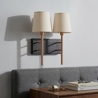 Luna Arc Modern Globe Sconce Wall Light - 8in * 12in (J)