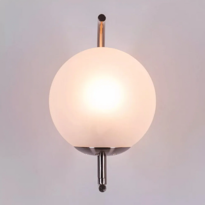 Luna Arc Modern Globe Wall Light - 8in * 12in (J)
