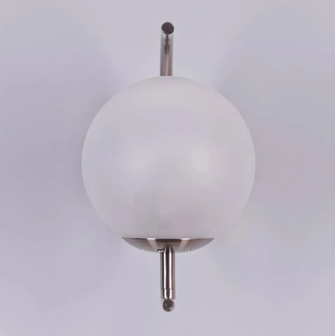 Luna Arc Modern Globe Wall Light - 8in * 12in (J)