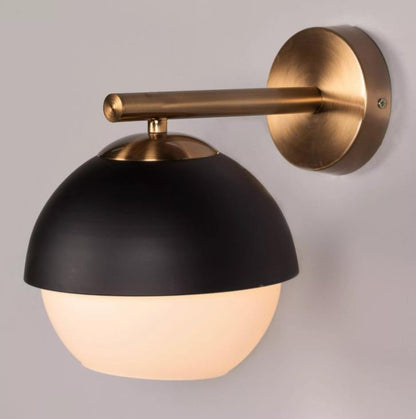 Luna Mid-Century Dome Wall Light - 7in * 10in (J)