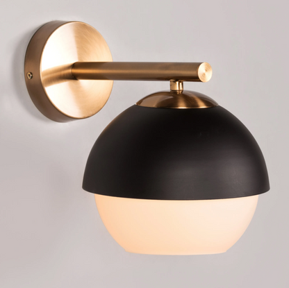 Luna Mid-Century Dome Wall Light - 7in * 10in (J)