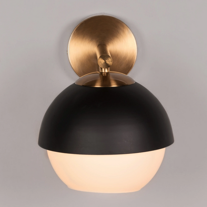 Luna Mid-Century Dome Wall Light - 7in * 10in (J)