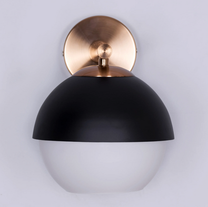 Luna Mid-Century Dome Wall Light - 7in * 10in (J)