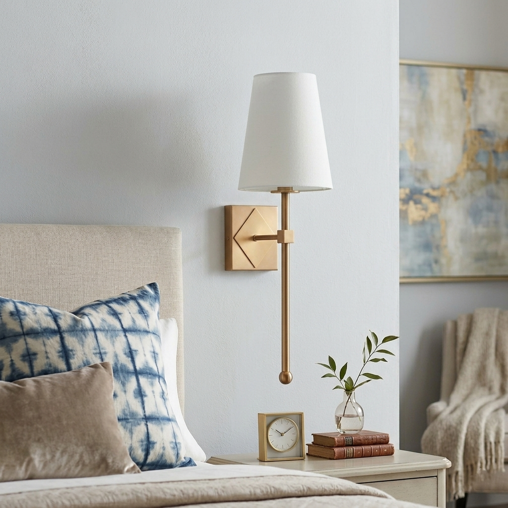 Lyra Twin-Globe Arched Wall Light - 5.1in * 21.4in (J)