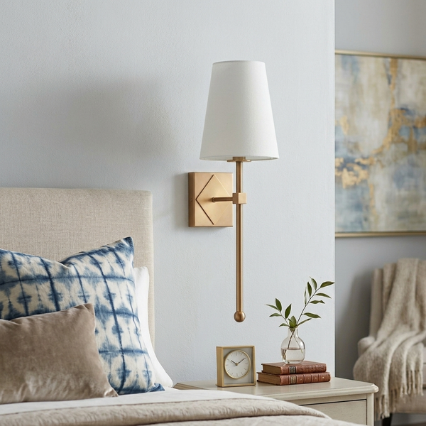 Lyra Twin-Globe Arched Wall Light - 5.1in * 21.4in (J)