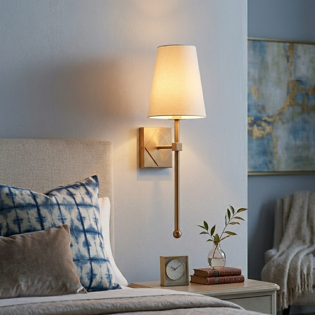 Lyra Twin-Globe Arched Wall Light - 5.1in * 21.4in (J)