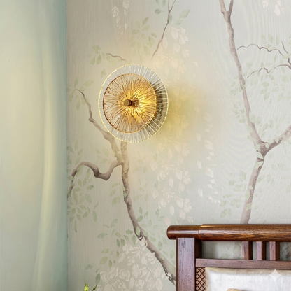 Lyra Twin-Glow Arched Wall Light - 3.15in * 21.4in (J)