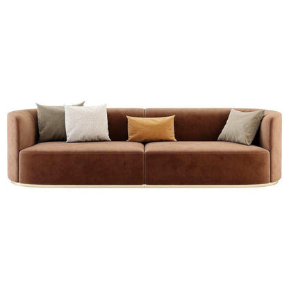 Marceau Pillowy Bouclé 3-Seater Sofa (2400mm) - (NO)