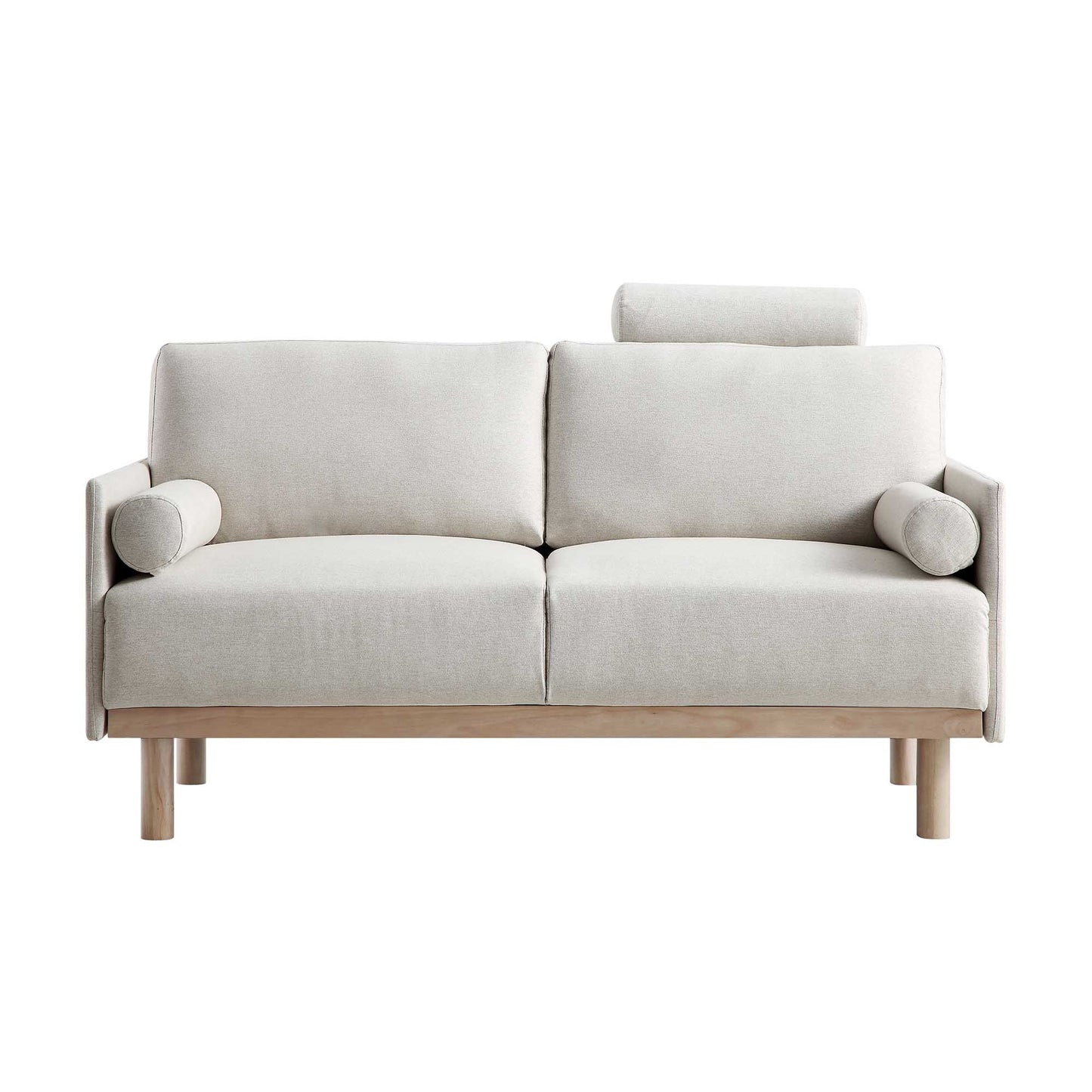 Mari Upholstered Fabric 2-Seater Sofa W 151 x D 78 x H 88 cm - (OT)