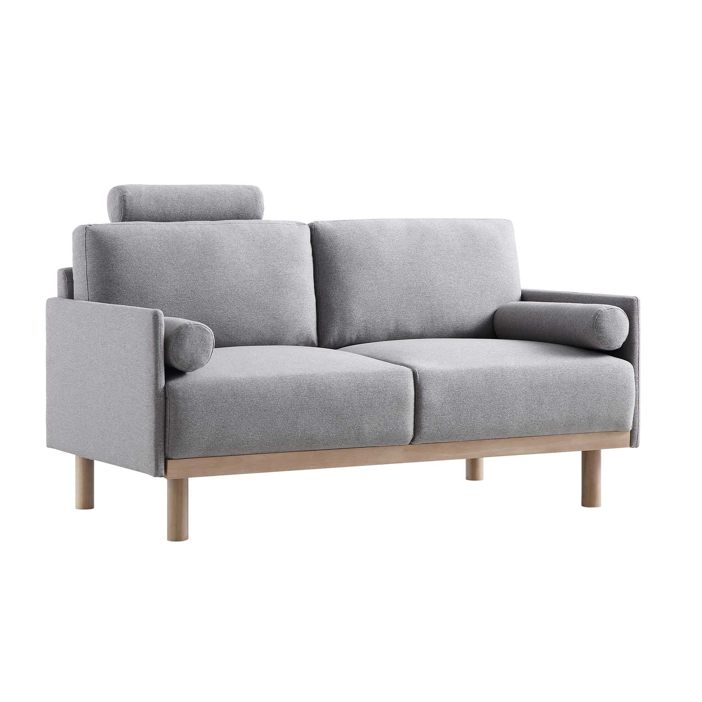 Mari Upholstered Fabric 2-Seater Sofa W 151 x D 78 x H 88 cm - (OT)