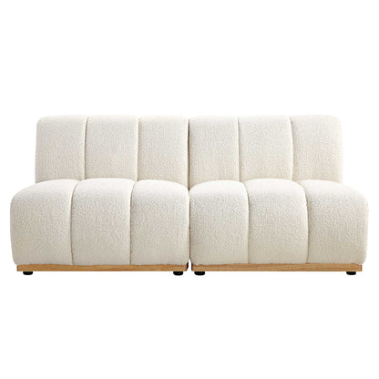 Mazi 2-Seater Upholstered Sofa W 128 x D 95 x H 74 cm - (OT)