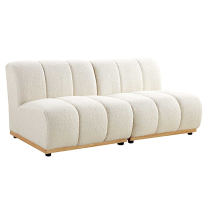 Mazi 2-Seater Upholstered Sofa W 128 x D 95 x H 74 cm - (OT)