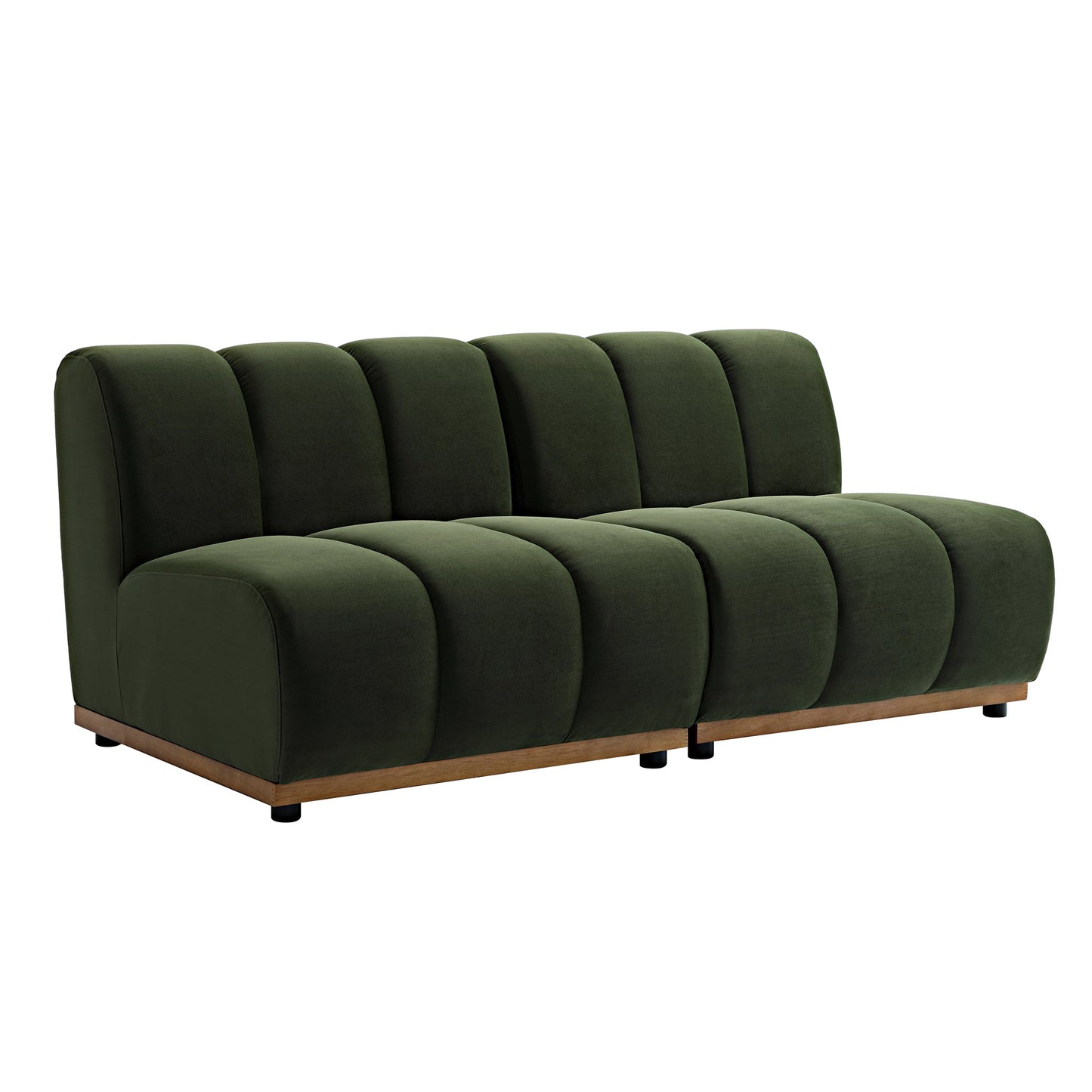 Mazi 2-Seater Upholstered Sofa W 128 x D 95 x H 74 cm - (OT)