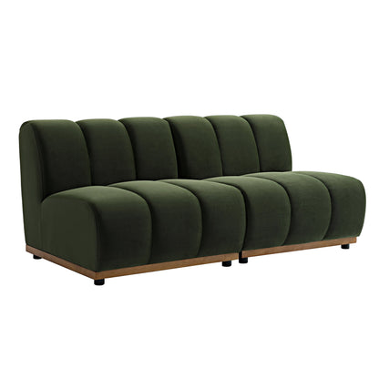 Mazi 2-Seater Upholstered Sofa W 128 x D 95 x H 74 cm - (OT)