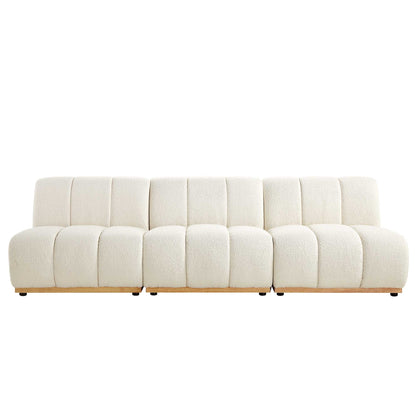 Mazi 3-Seater Upholstered Sofa W 192 x D 95 x H 74 cm - (OT)