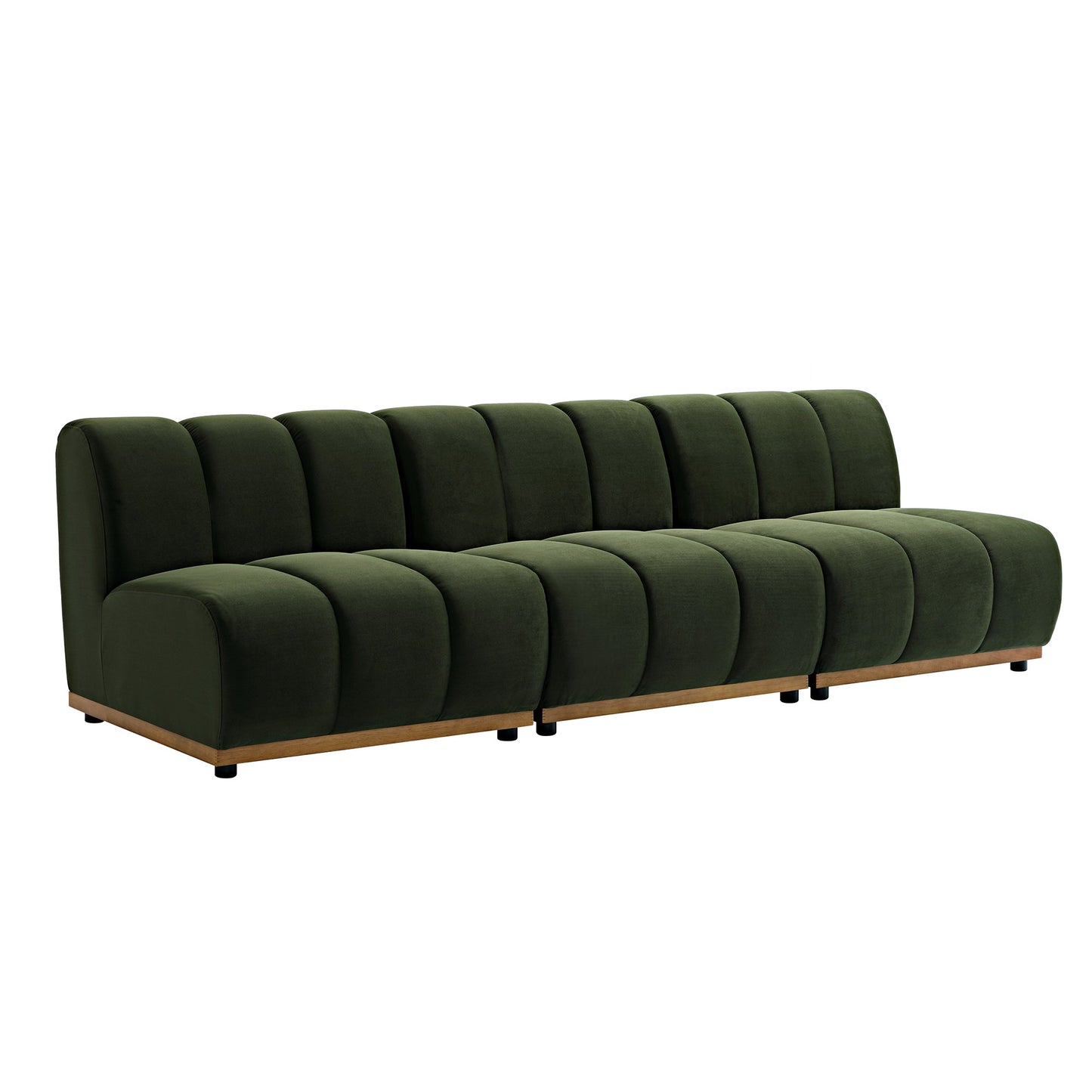 Mazi 3-Seater Upholstered Sofa W 192 x D 95 x H 74 cm - (OT)