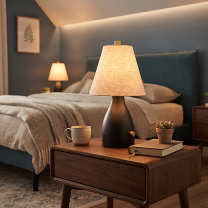 Minis Rechargeable Wooden Table Lamp (PL)