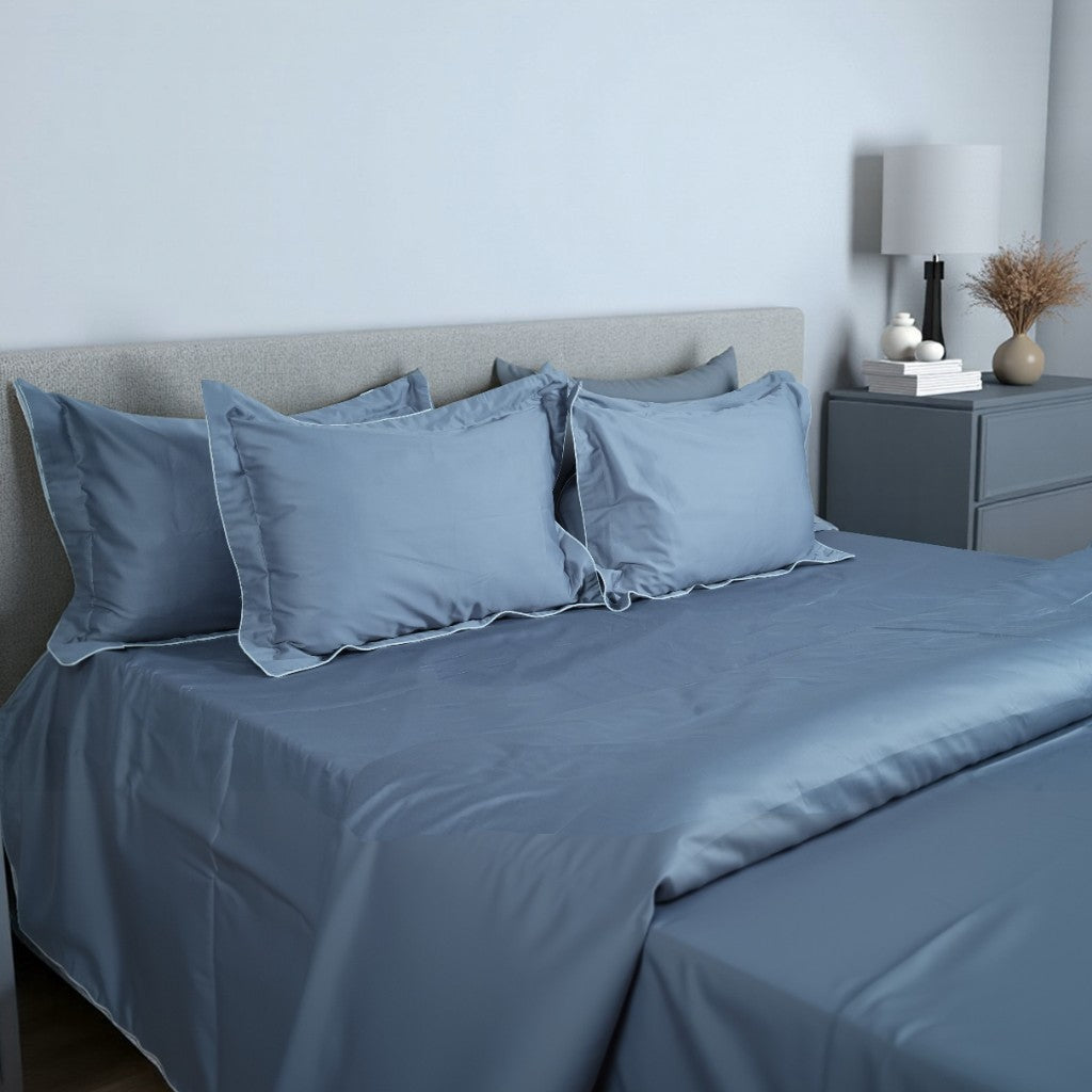 ORIGIN Bedsheet (400TC) - 100% Cotton King-Size Bedsheet + 2 Pillow Covers