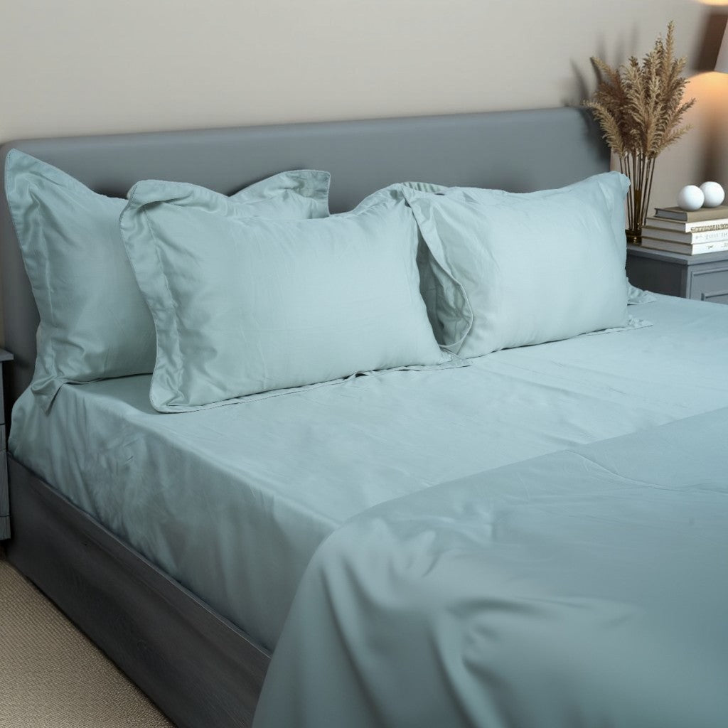 ORIGIN Bedsheet (400TC) - 100% Cotton King-Size Bedsheet + 2 Pillow Covers