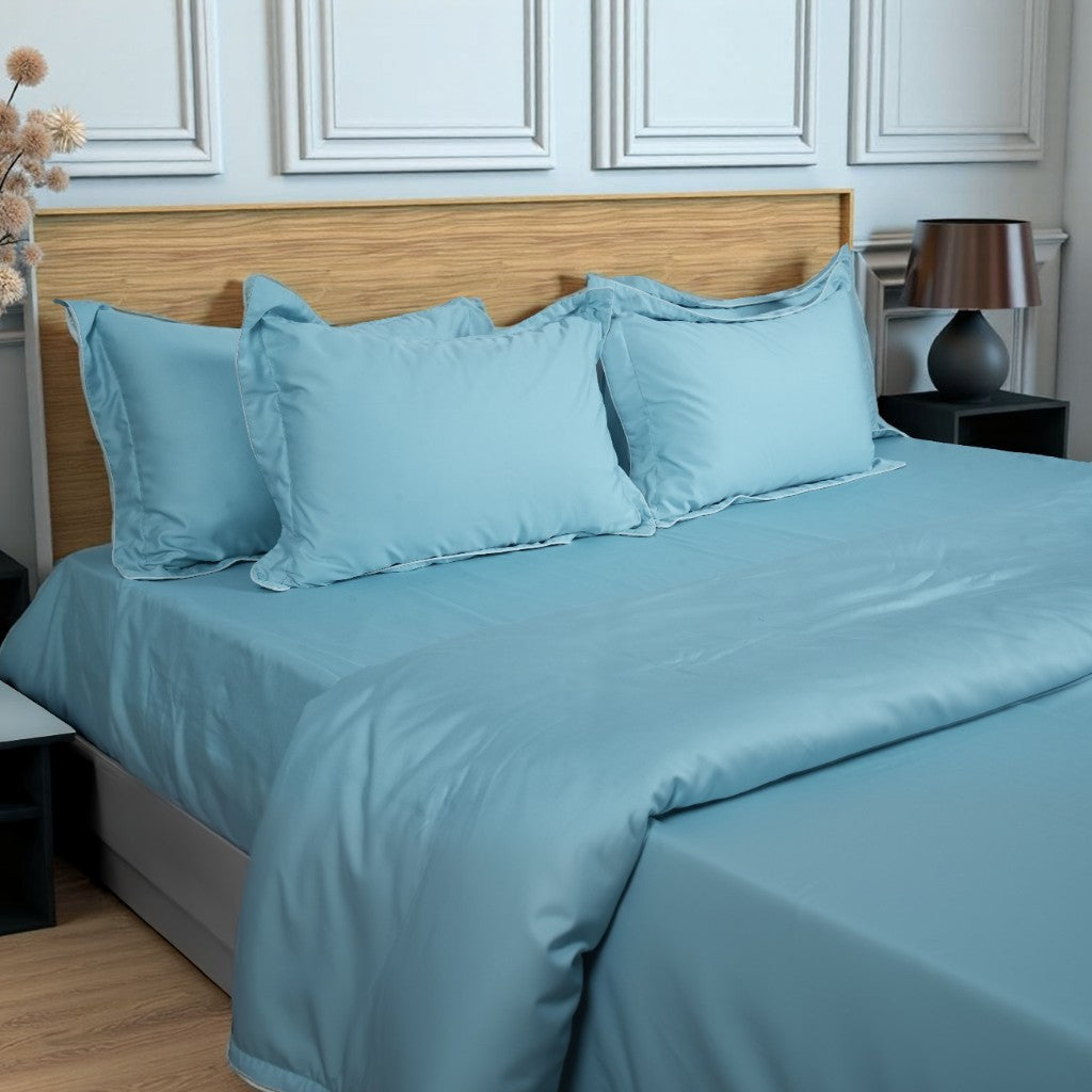 ORIGIN Bedsheet (400TC) - 100% Cotton King-Size Bedsheet + 2 Pillow Covers