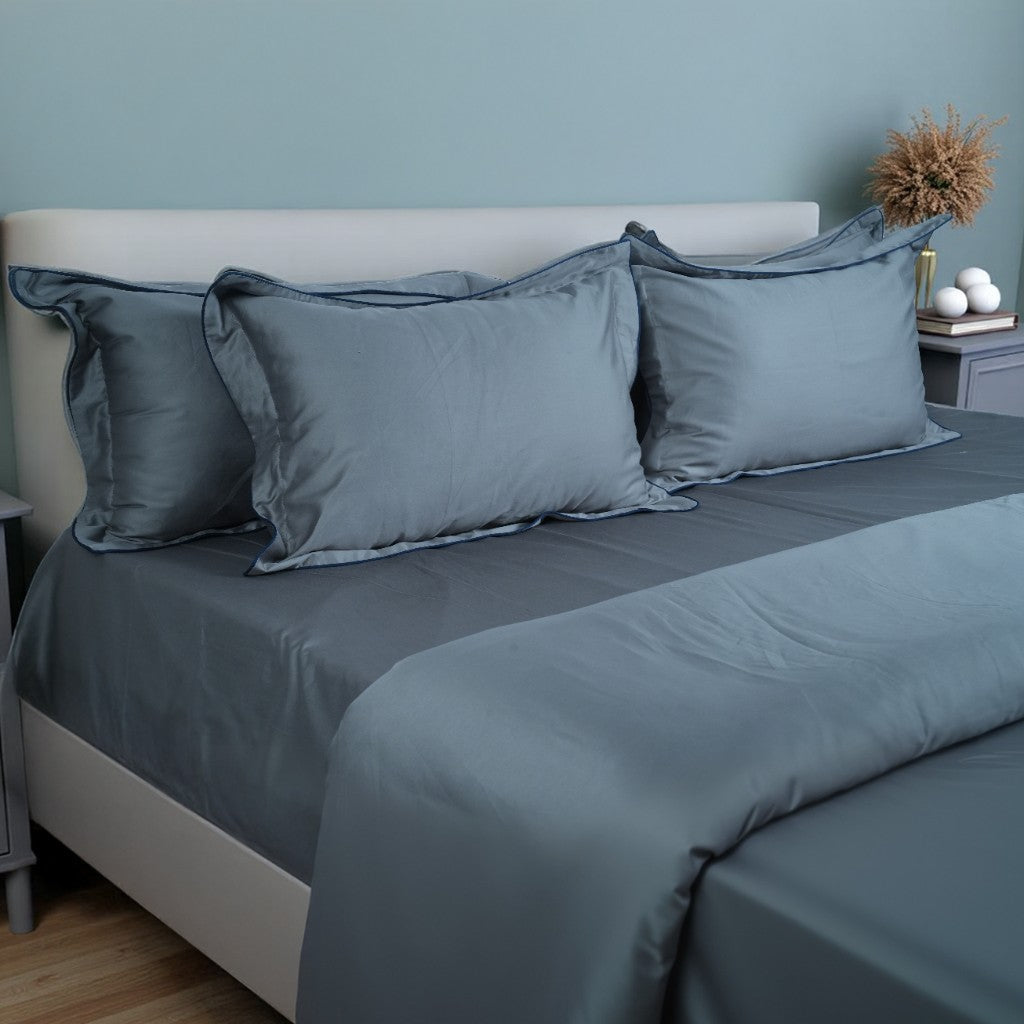 ORIGIN Bedsheet (400TC) - 100% Cotton King-Size Bedsheet + 2 Pillow Covers