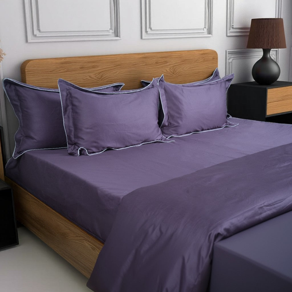 ORIGIN Bedsheet (400TC) - 100% Cotton King-Size Bedsheet + 2 Pillow Covers