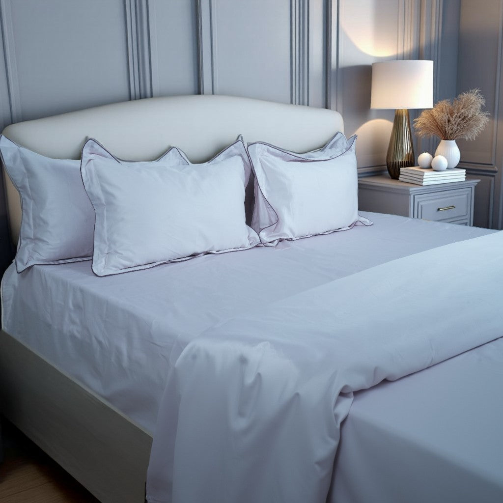 ORIGIN Bedsheet (400TC) - 100% Cotton King-Size Bedsheet + 2 Pillow Covers