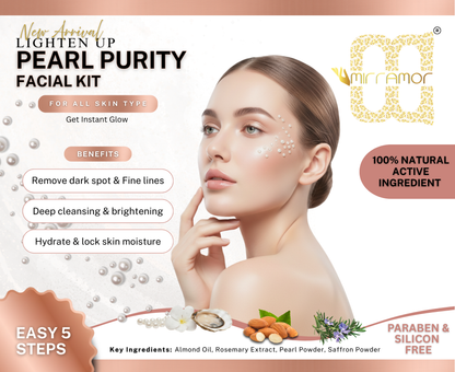 Mirramor Lighten Up Pearl Purity Facial Kit